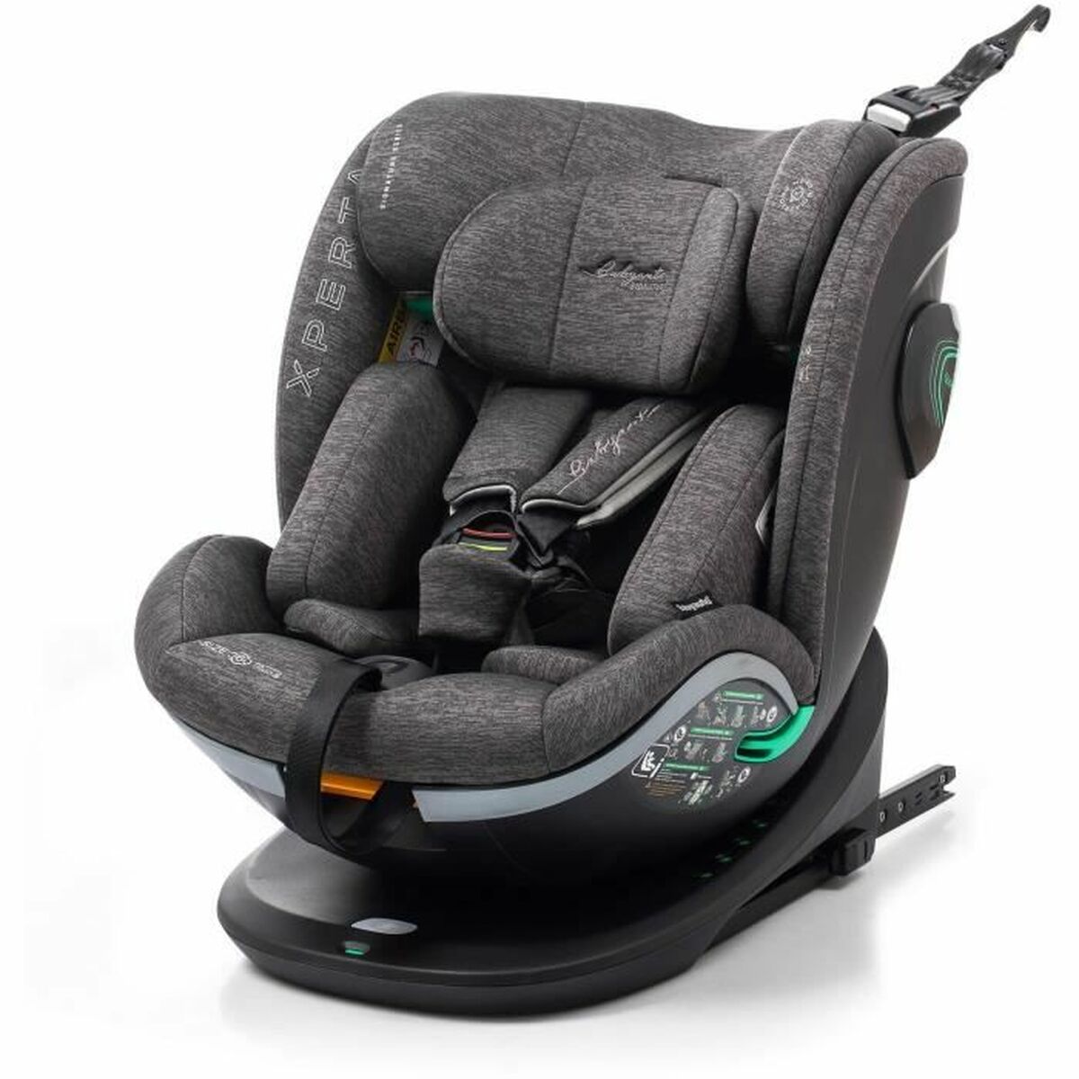 Cadeira para Automóvel Babyauto XPERTA GREY DOBBY Cinzento 0 (de 0 a 10 kilos) I (9 - 18 kg) II (15-25 kg) III (22 - 36 kg) Infa
