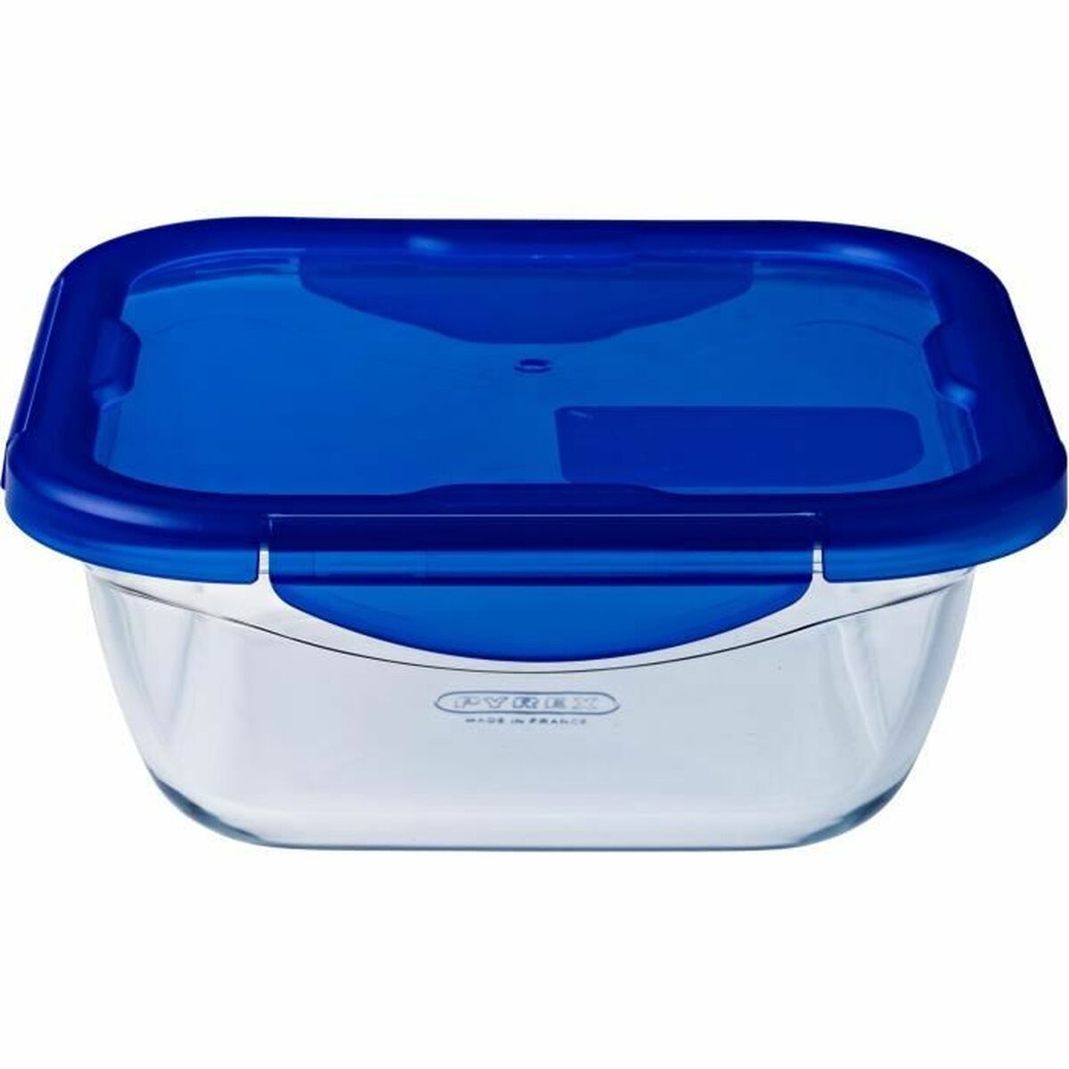 Recipiente para Conservar Alimentos Pyrex Azul Transparente 800 ml (2 Unidades)