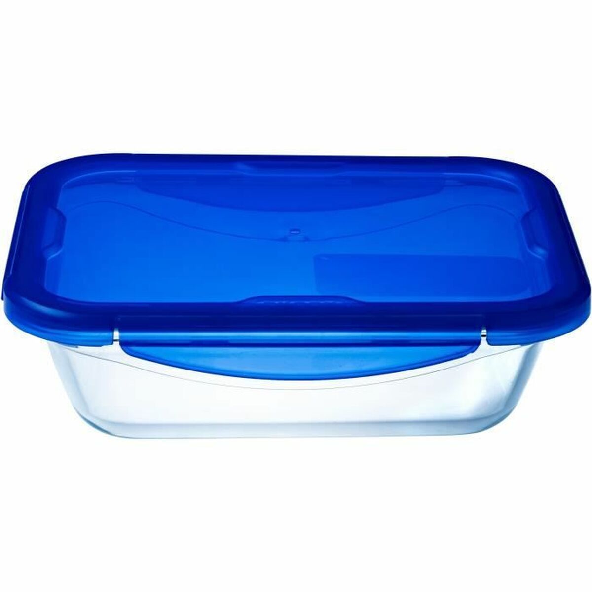 Recipiente para Conservar Alimentos Pyrex Azul Transparente Retangular 800 ml