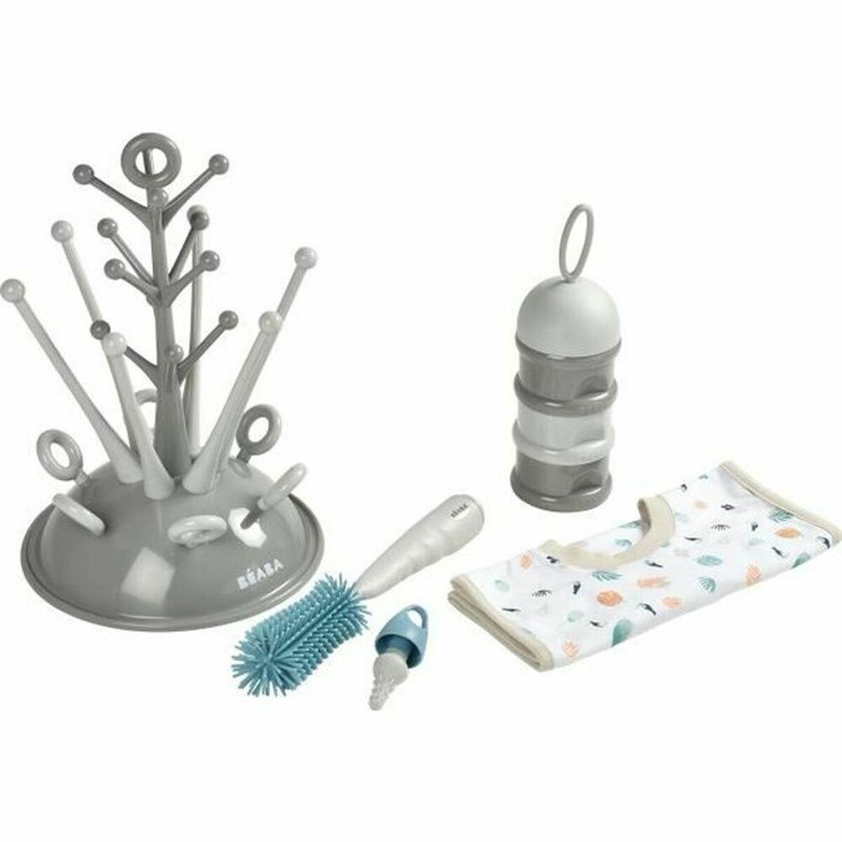 Conjunto de Louça Béaba Poliéster Silicone 4 Peças (2 Unidades)