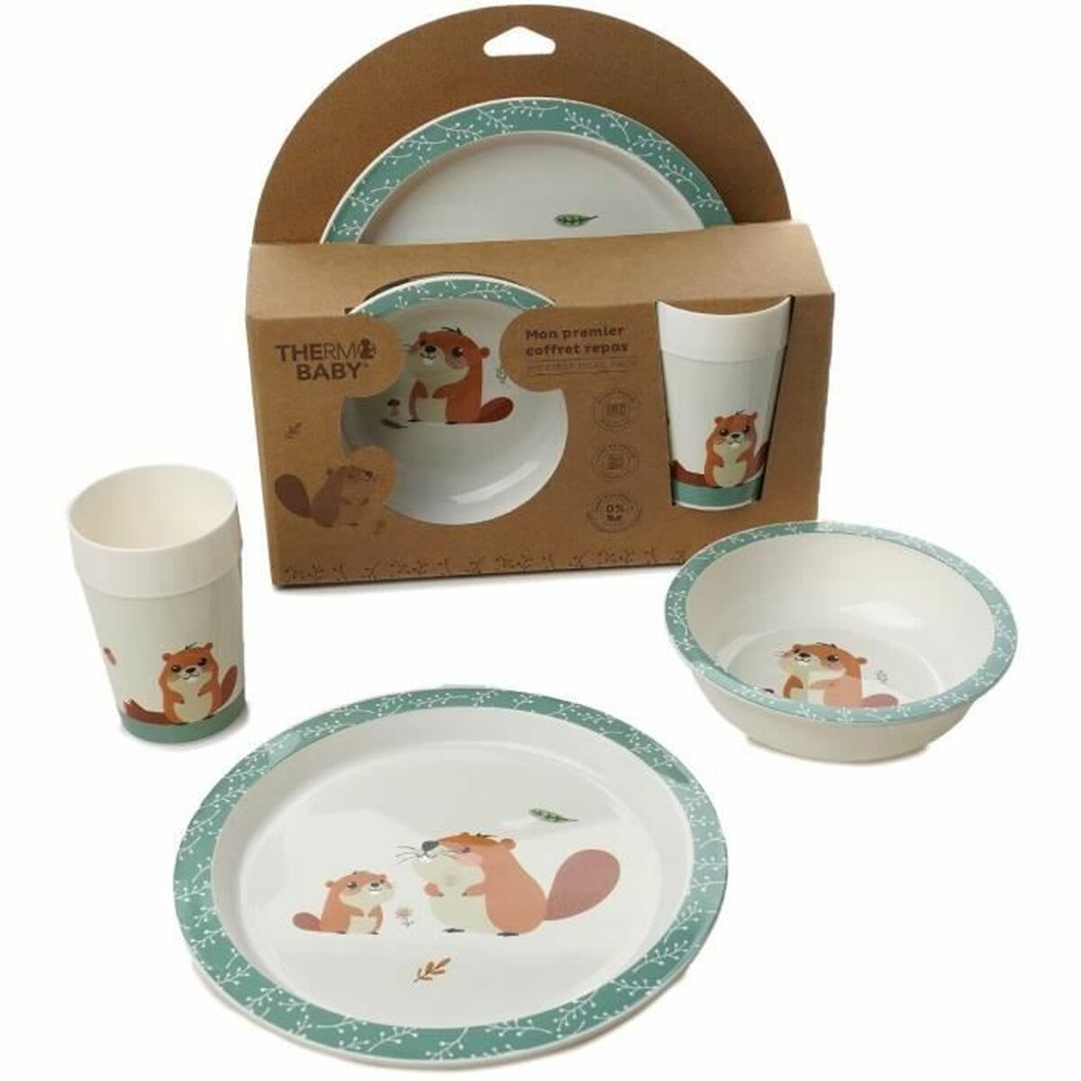 Conjunto de Louça ThermoBaby 3 Peças