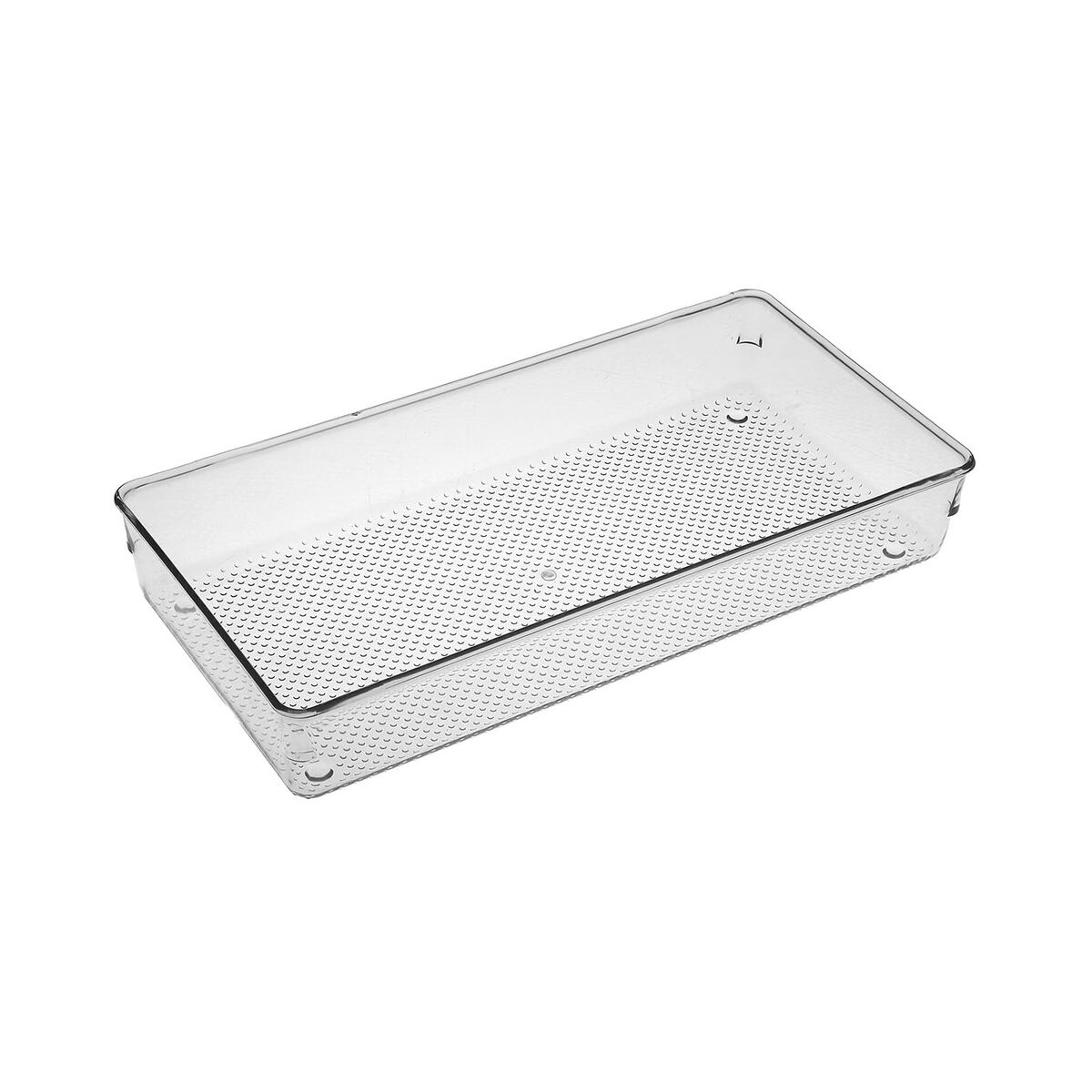 Organizador de Talheres Versa Transparente Plástico 30,6 X 5,6 X 13,5 CM