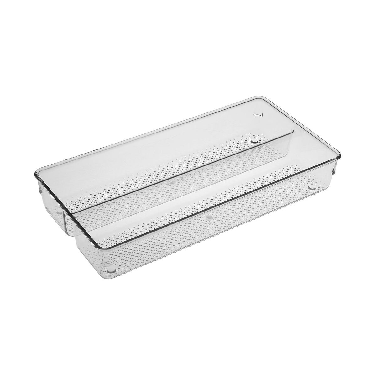 Organizador de Talheres Versa Transparente Plástico 30,7 X 5,8 X 15,3 CM
