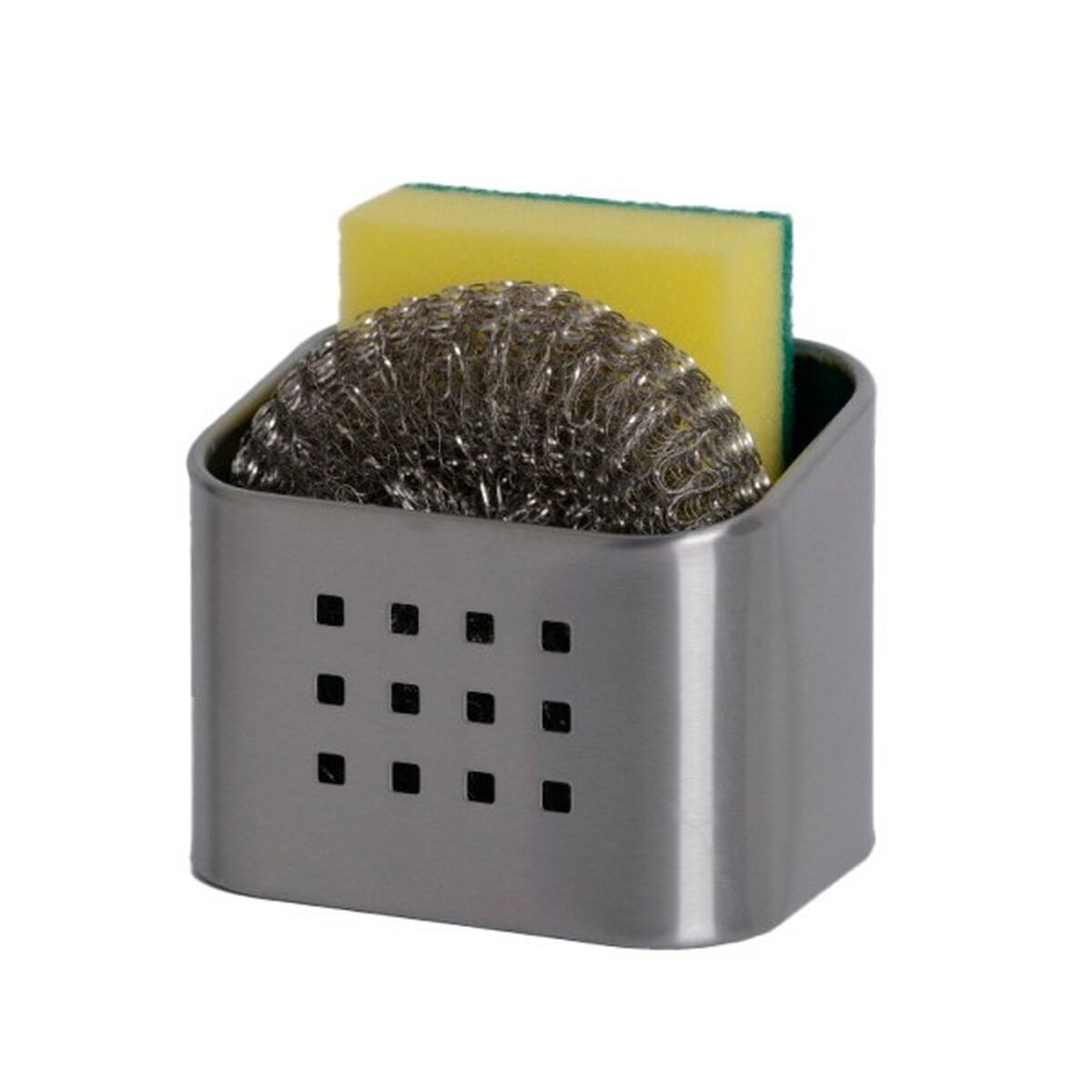 Suporte para Esfregões da Louça Versa Aço 8 x 8 x 10,5 cm
