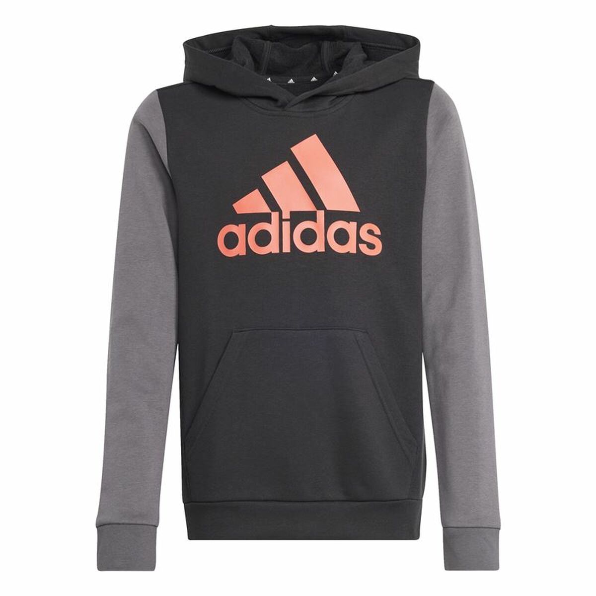 Camisola com Capuz Menina Adidas Essentials Cinzento