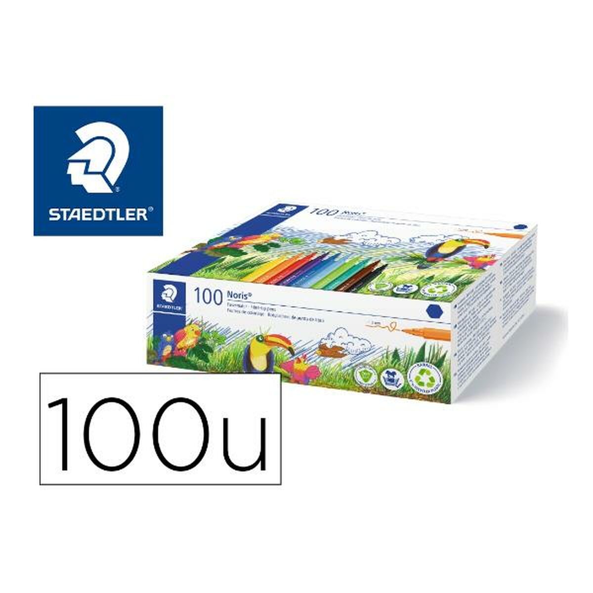 Conjunto de Canetas de Feltro Staedtler Multicolor