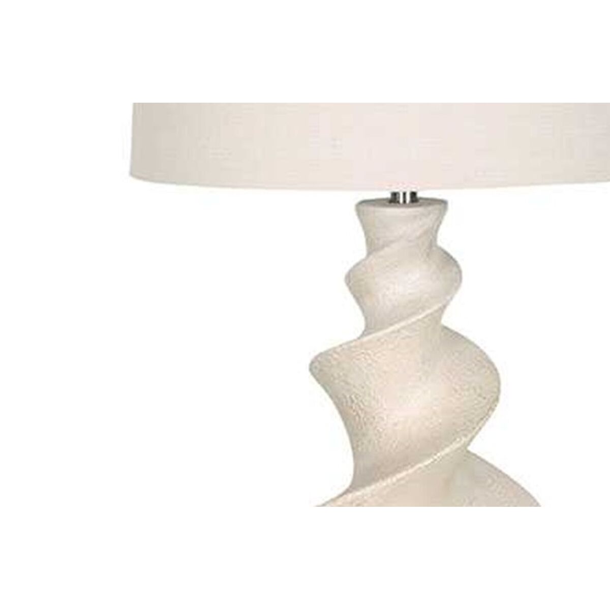 Lâmpada de mesa Home ESPRIT Branco