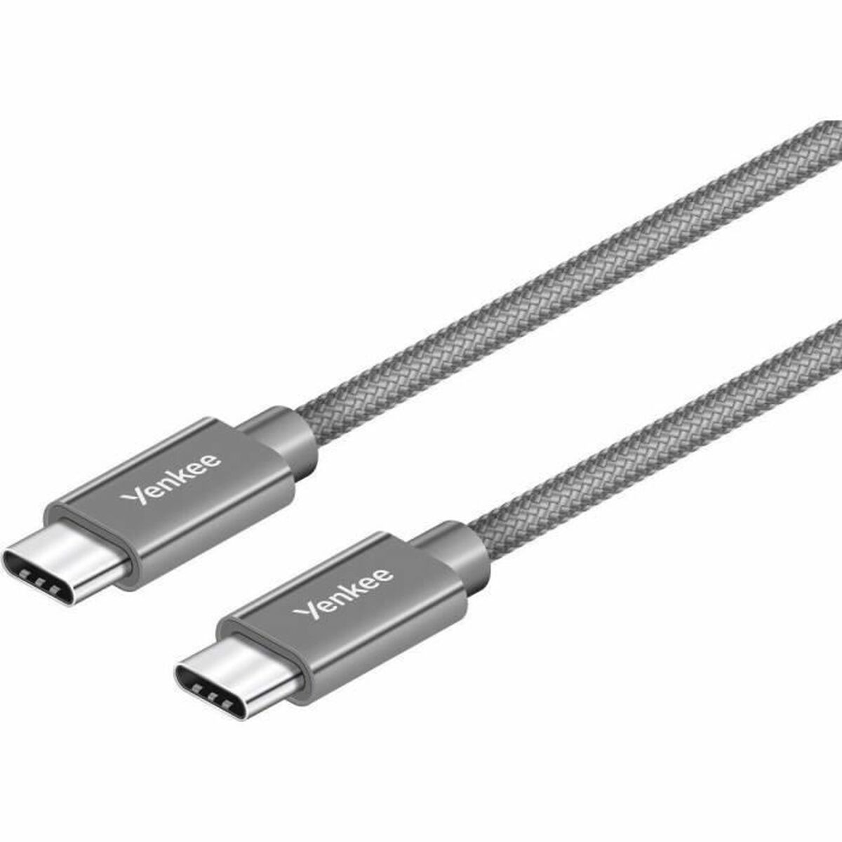 Cabo USB-C Yenkee YCU C102 SR Cinzento 2 m