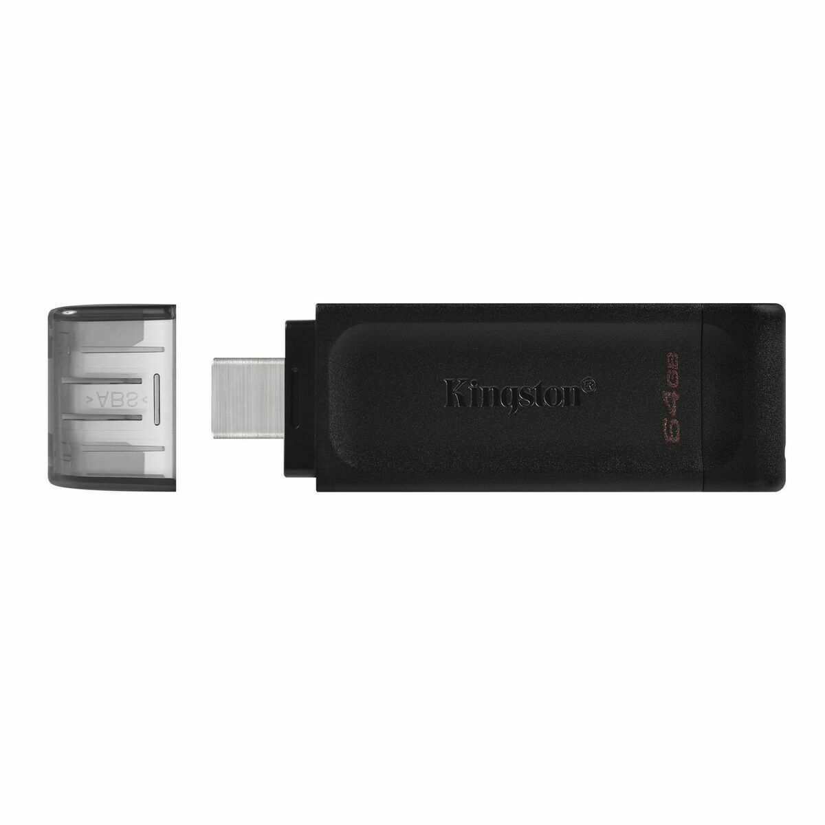 Memória USB Kingston Preto 64