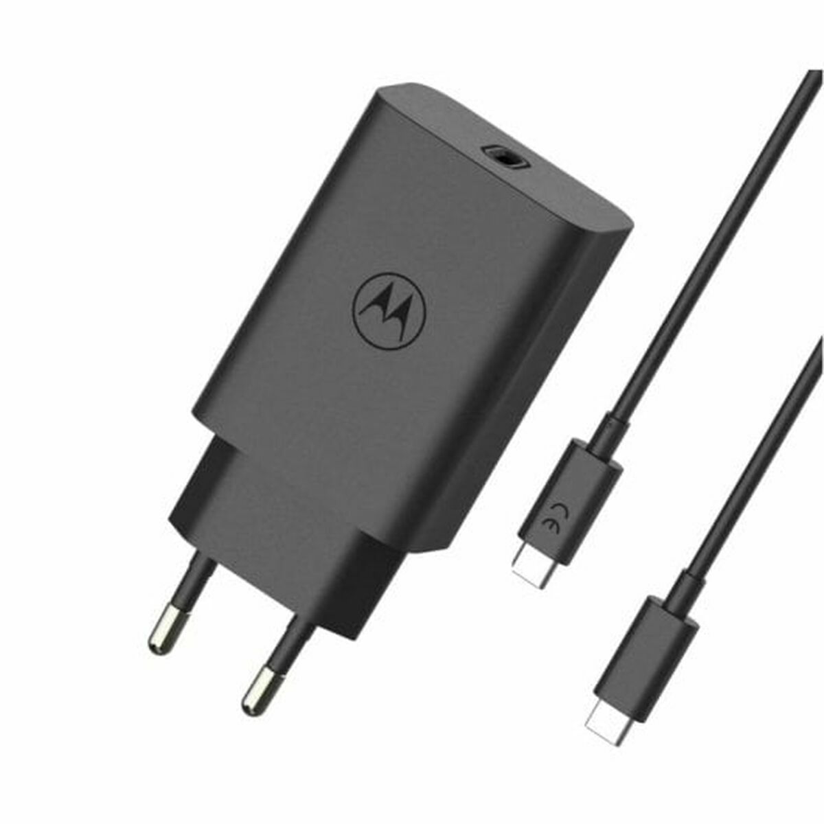 Carregador de Parede Motorola Preto Multicolor 68 W