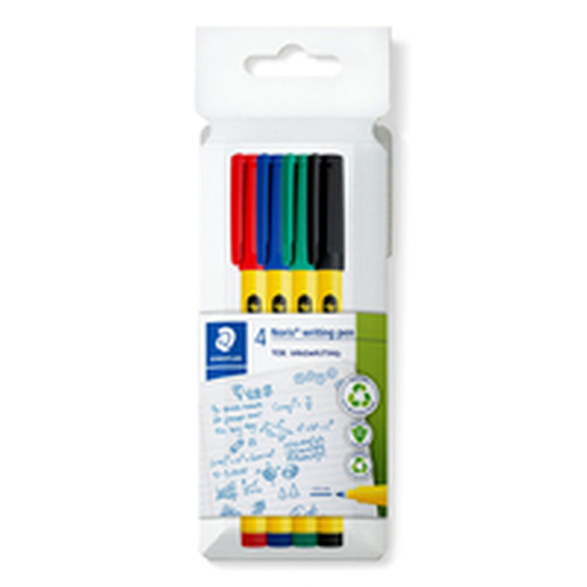 Rotuladores Staedtler Amarelo 4 Peças