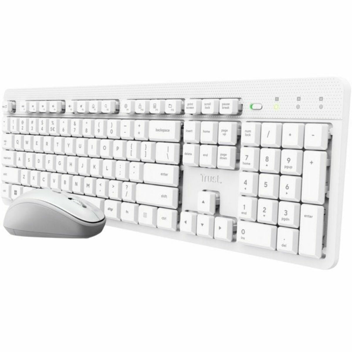 Teclado numérico Trust Branco