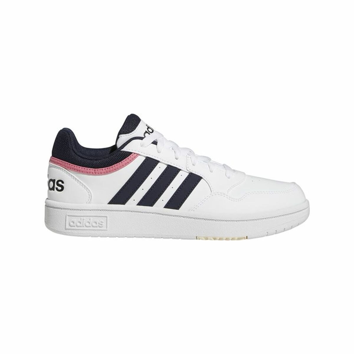 Ténis Casual de Mulher Adidas Hoops 3.0 Low Classic Branco