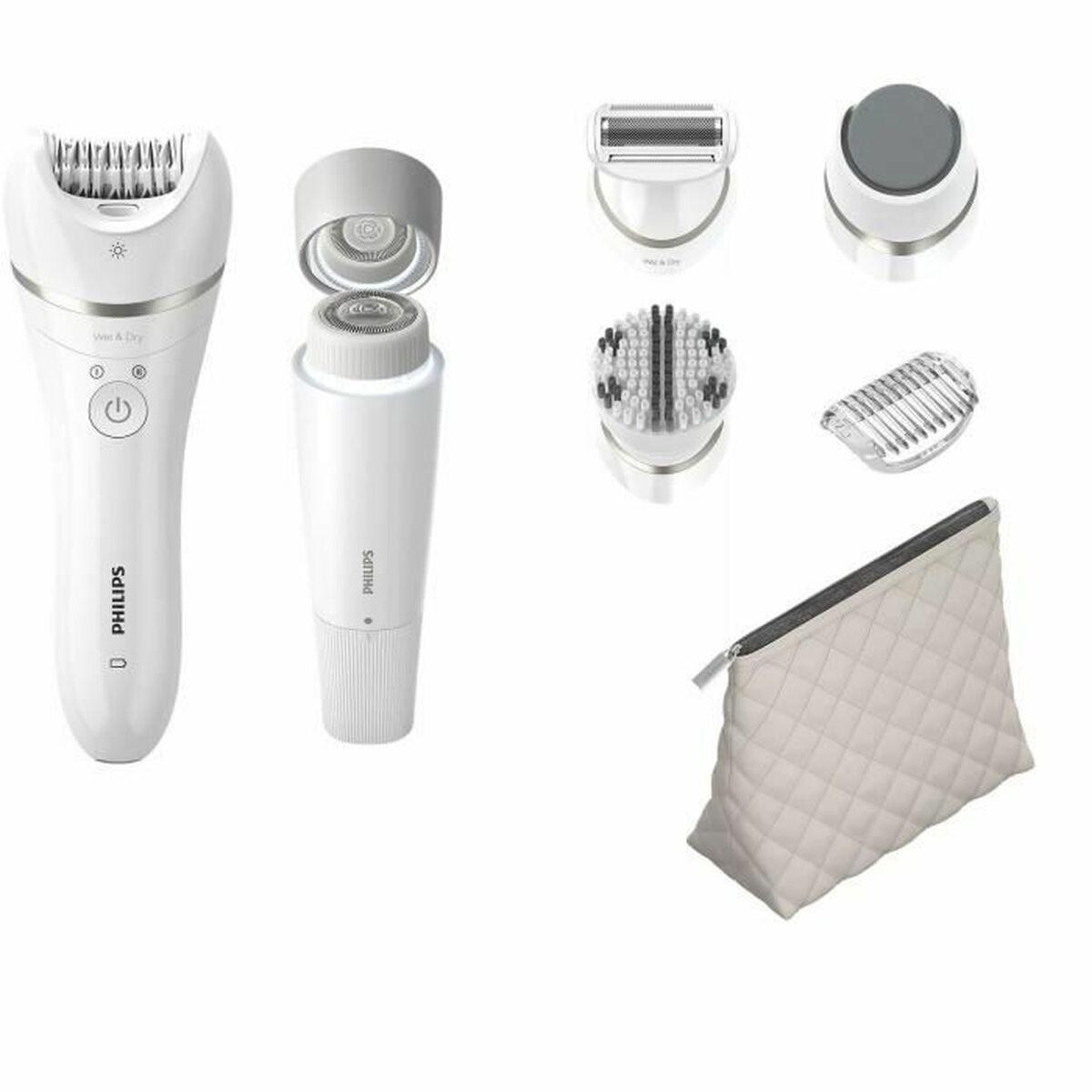 Depiladora Elétrica Philips BRE770/92 - Satinelle Advanced Plástico