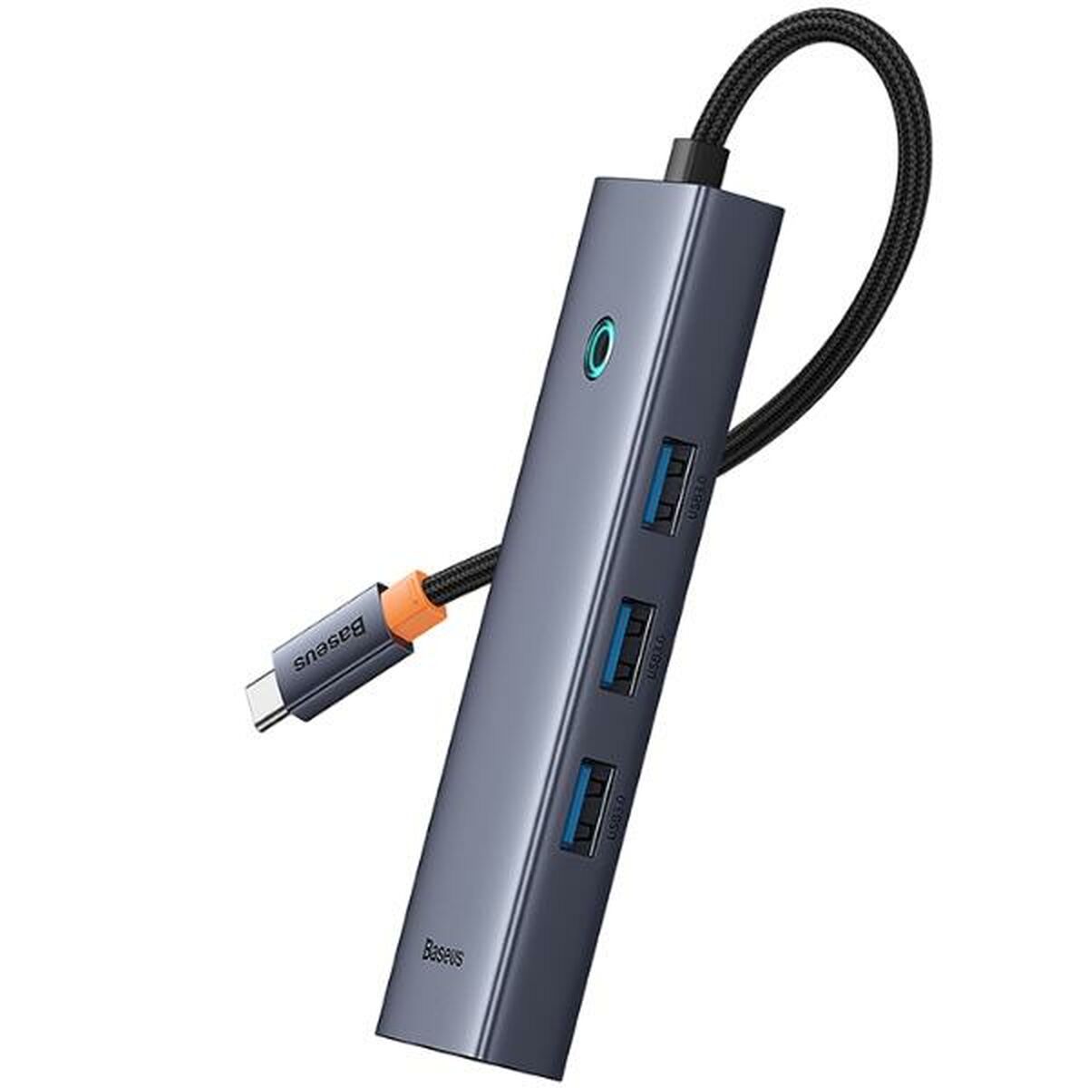 Hub USB Baseus Cinzento
