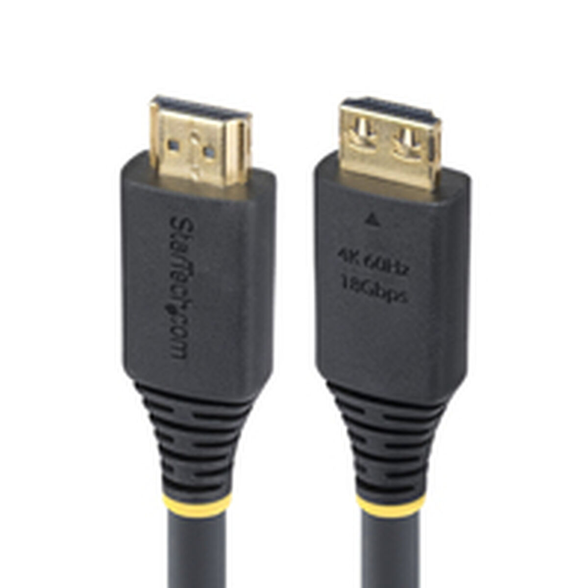 Carregador para Portátil Startech HDMI2-CABLE-GRIP-20F Preto