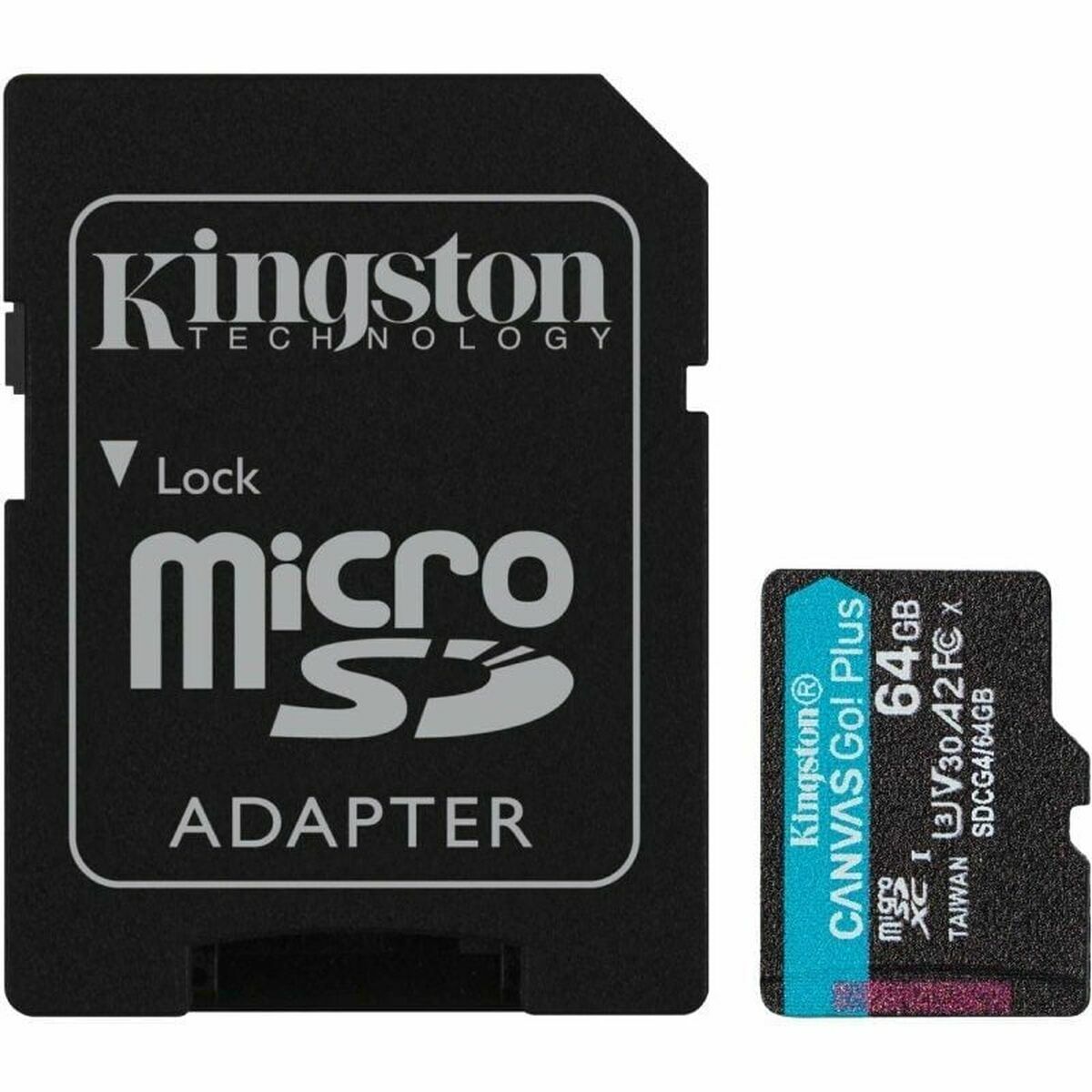 Cartão de Memória Micro SD com Adaptador Kingston SDCG4/64GB 64