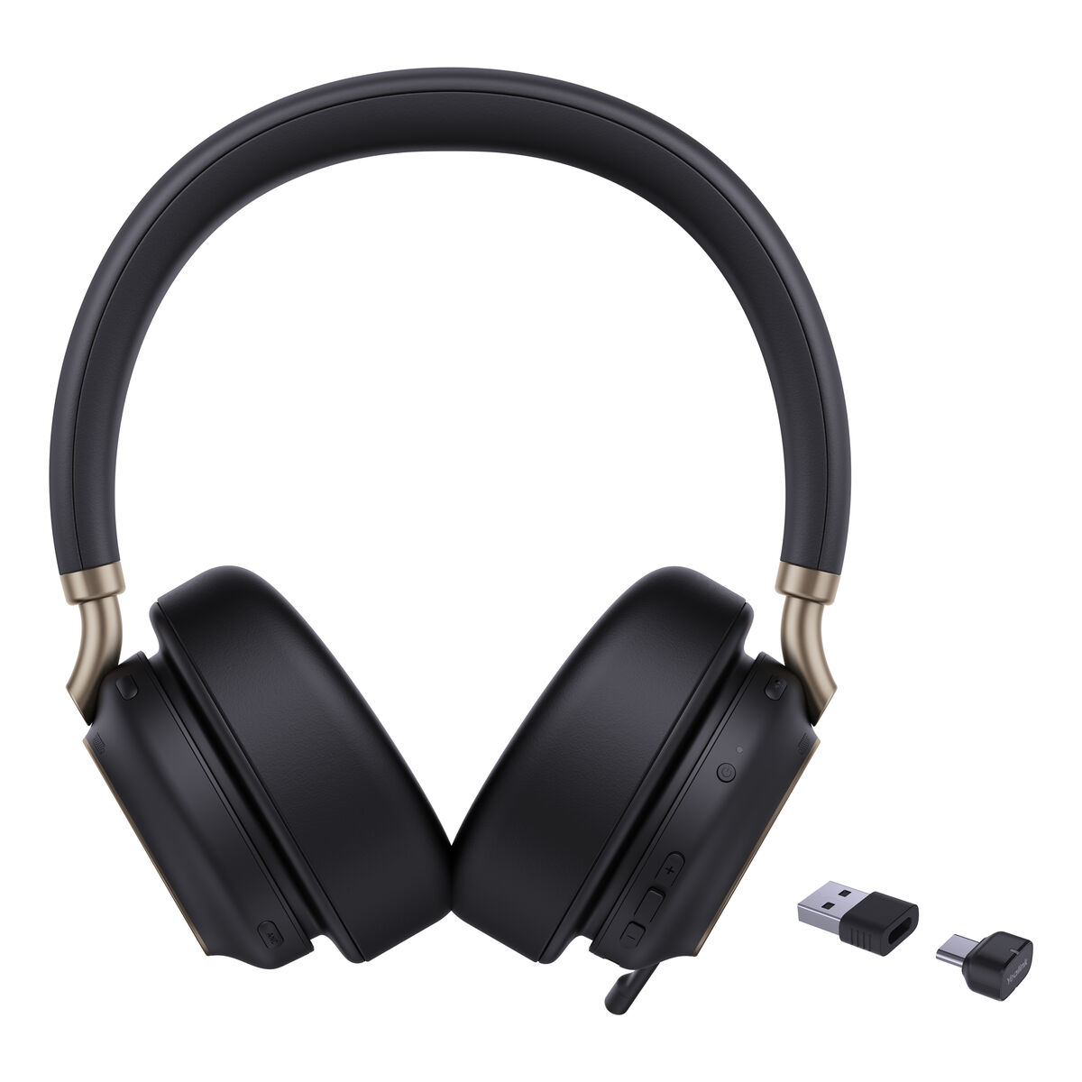 Cabo USB Yealink BH76 PLUS TEAMS BLACK USB-C/A Preto