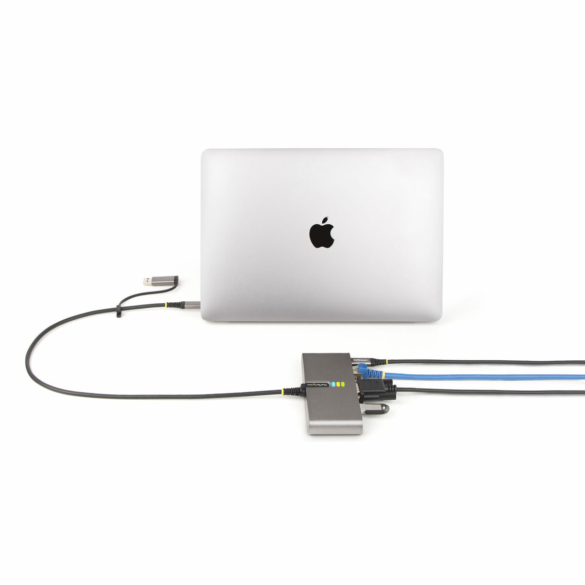 Cabo USB Startech 5G2A1SGBB-USB-C-HUB Cinzento