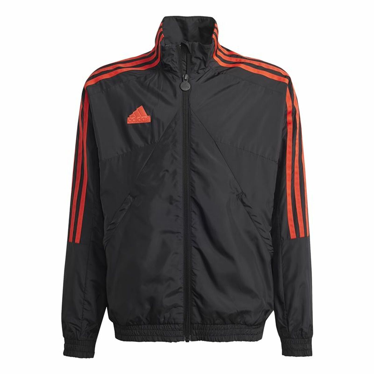 Polar sem Capuz Adidas Tiro Woven Tracktop Preto