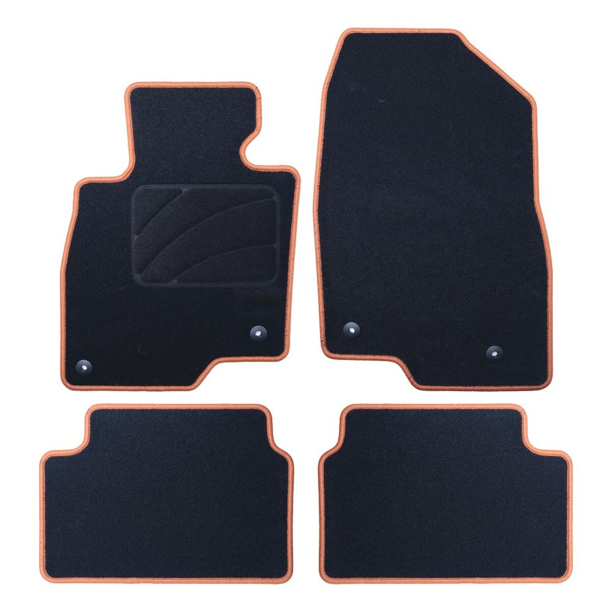 Conjunto de Tapetes de Carro OCC Motorsport OCCMZ0012YE Mazda 6 Wagon 5 Peças