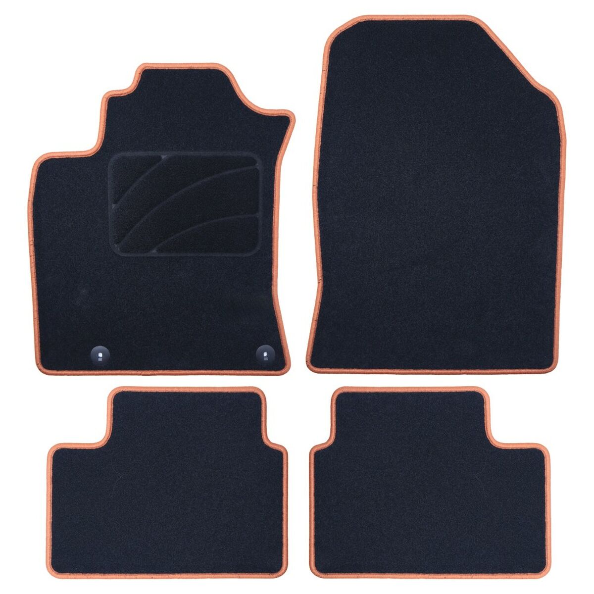 Conjunto de Tapetes de Carro OCC Motorsport OCCKI0038YE Kia Xceed 5 Peças