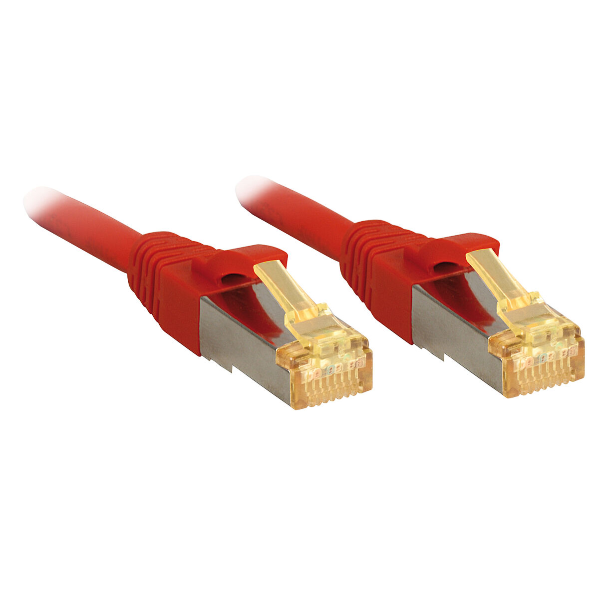 Cabo de rede rígido UTP Categoria 6 LINDY Vermelho 1 m (1 Unidade)