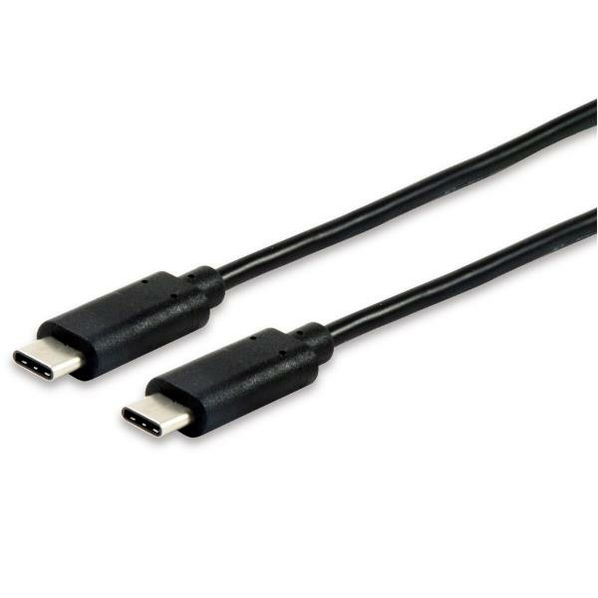 Cabo USB-C para USB-C Equip 12888307 Preto 1 m