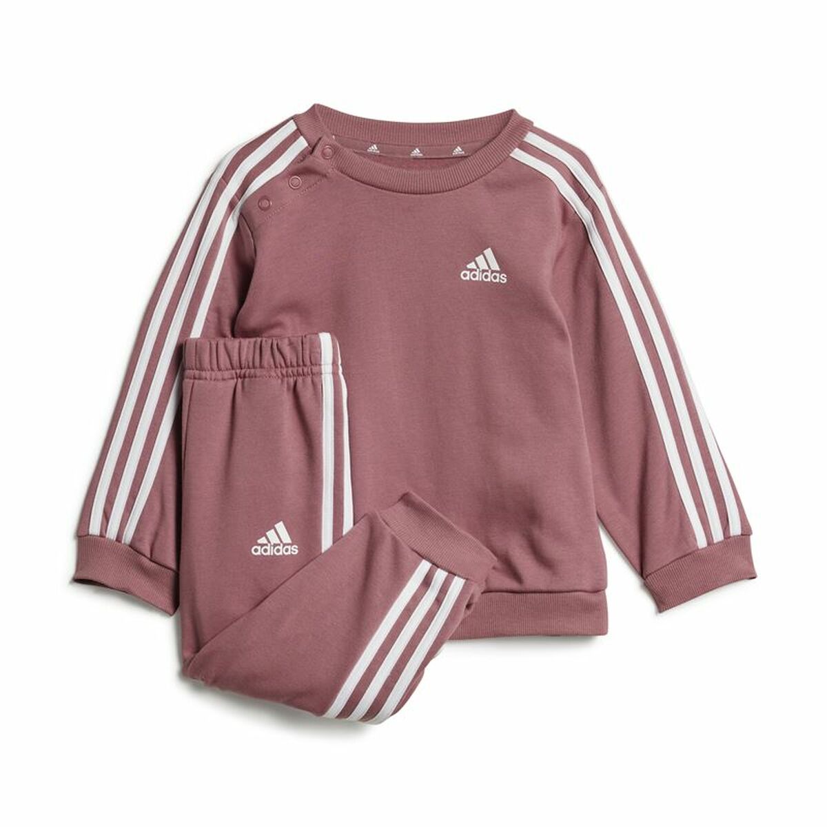 Fato de Treino Infantil Adidas Essentials Cor de Rosa