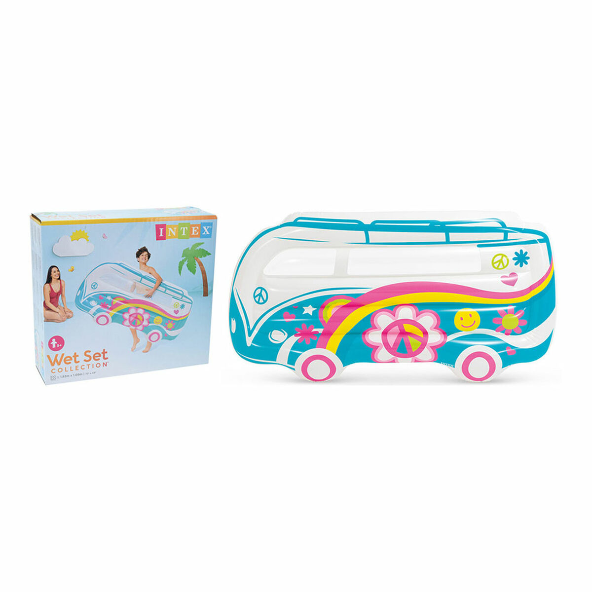 Colchão Insuflável Intex Carrinha 1,7 x 91 x 23 cm