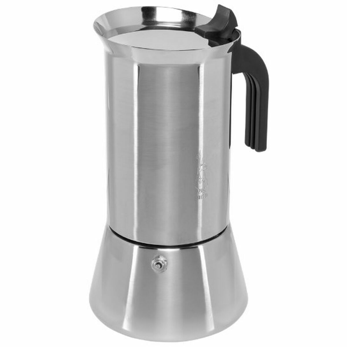 Cafeteira Italiana Bialetti Prateado Madeira Aço inoxidável