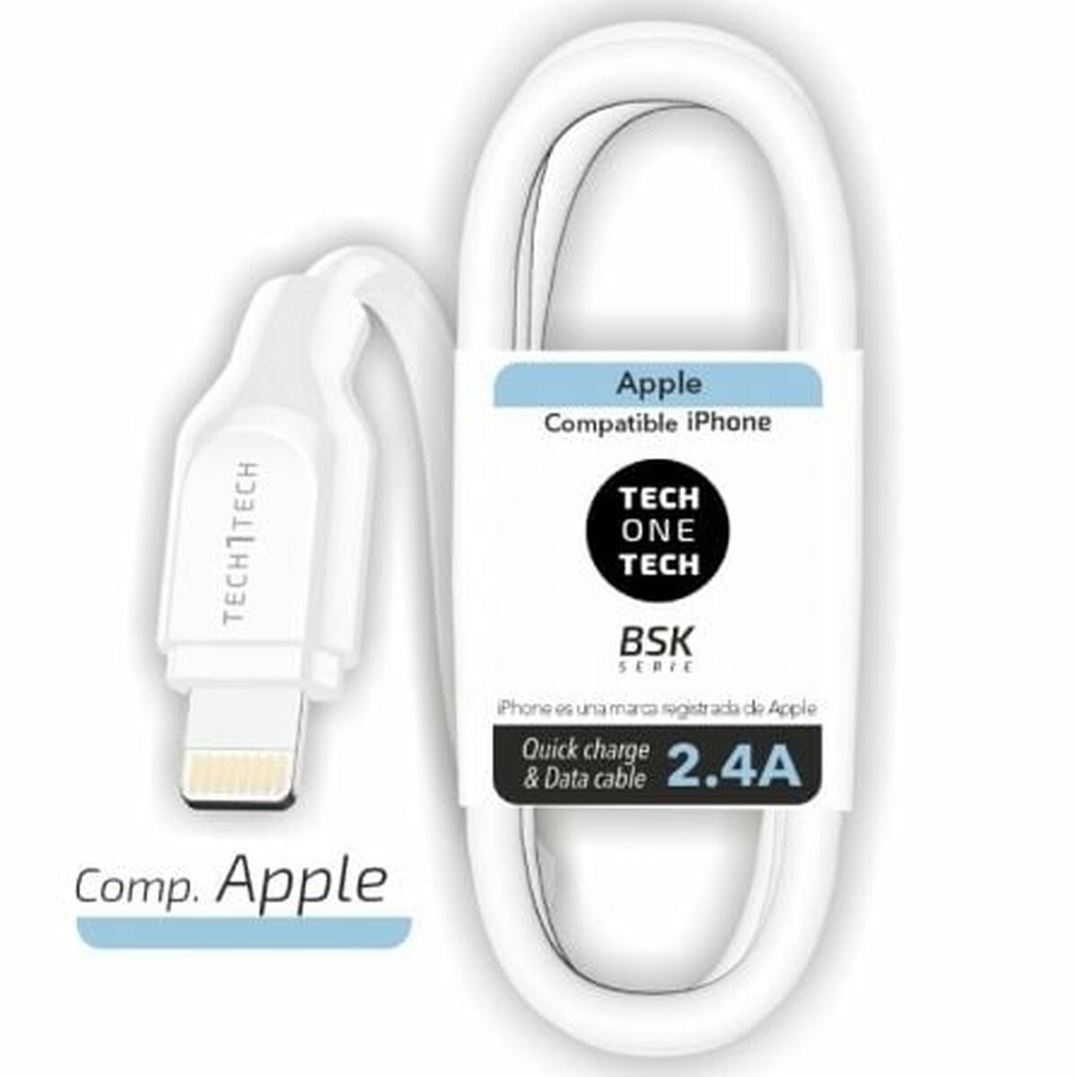 Cabo Lightning Tech One Tech Branco