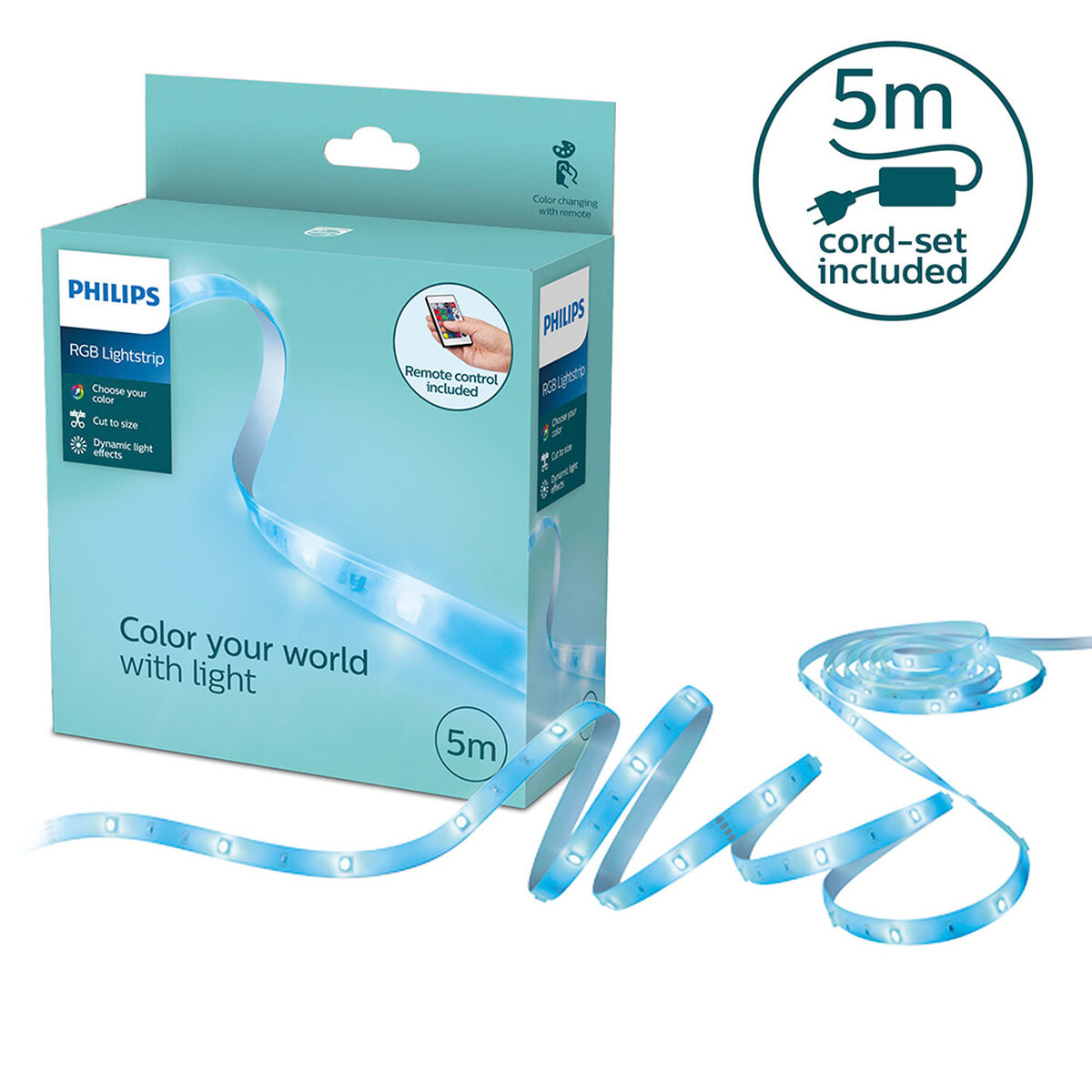Tiras LED Philips Branco (2 Unidades)