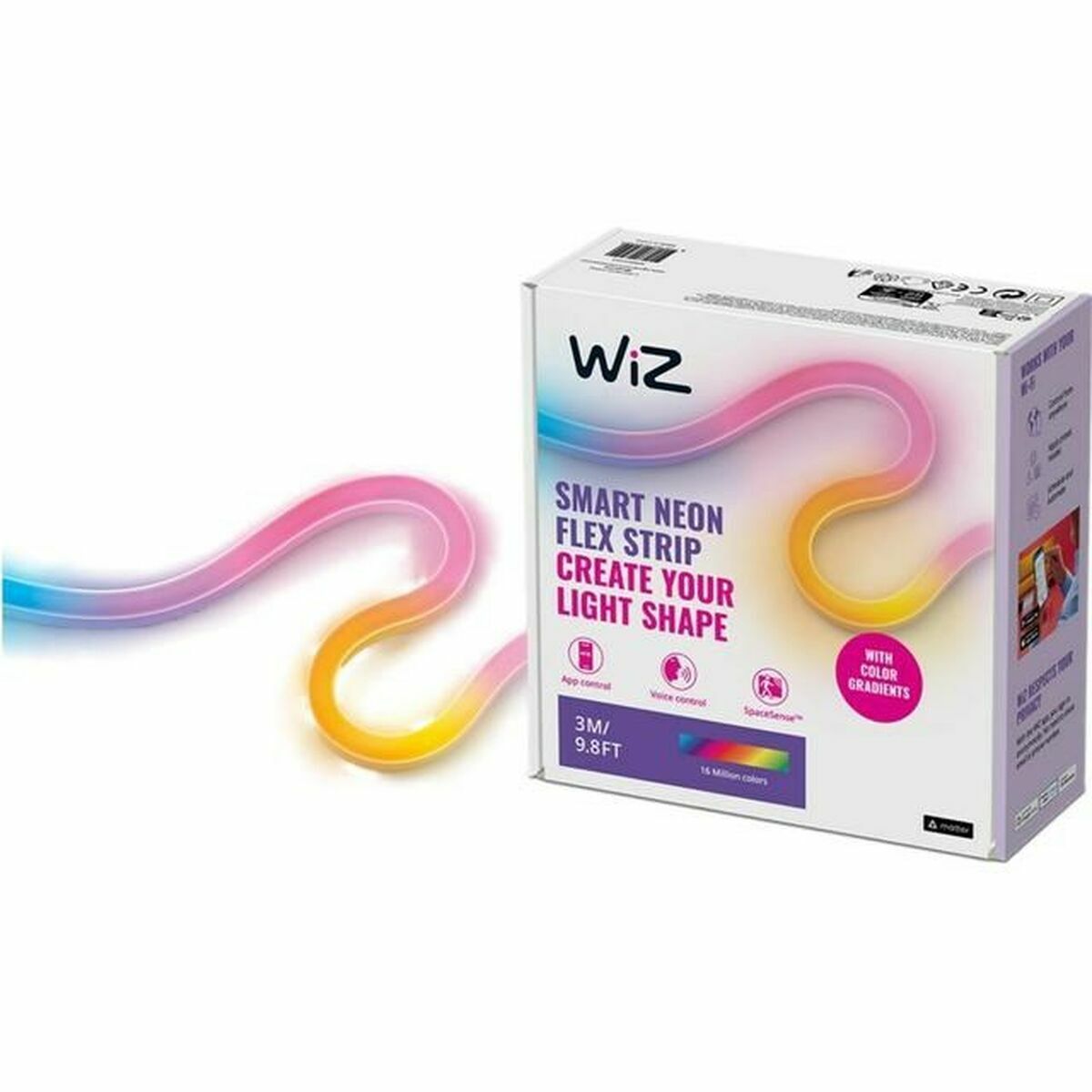 Fita de néon Wiz 3 m Branco