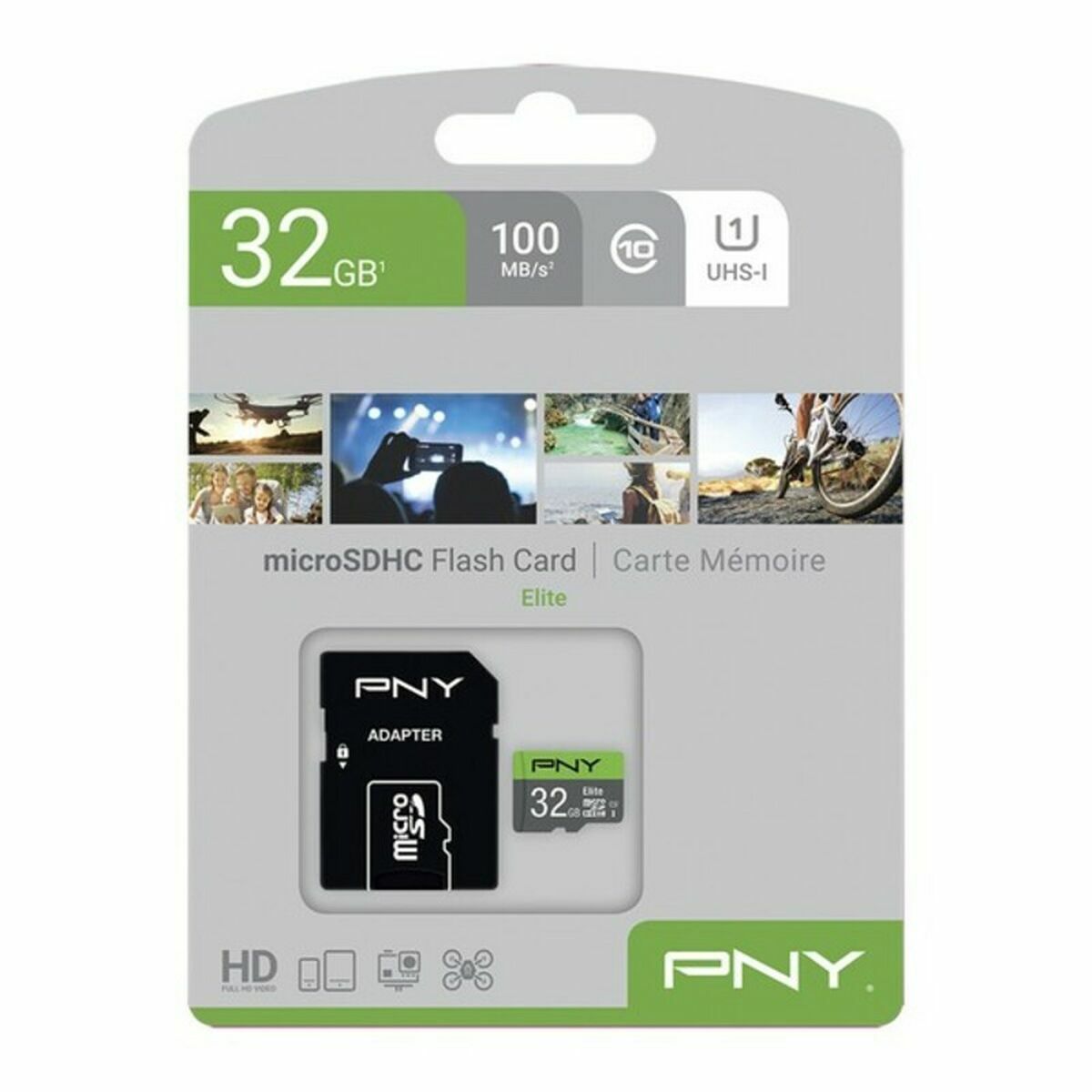 Cartão de Memória SDHC PNY P-SDU32GU185GW-GE 32
