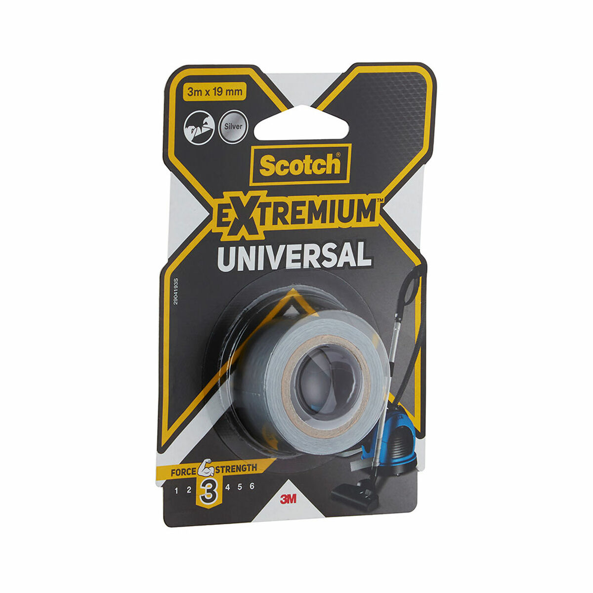 Fita americana Scotch extremium 3 Cinzento 3 m x 19 mm