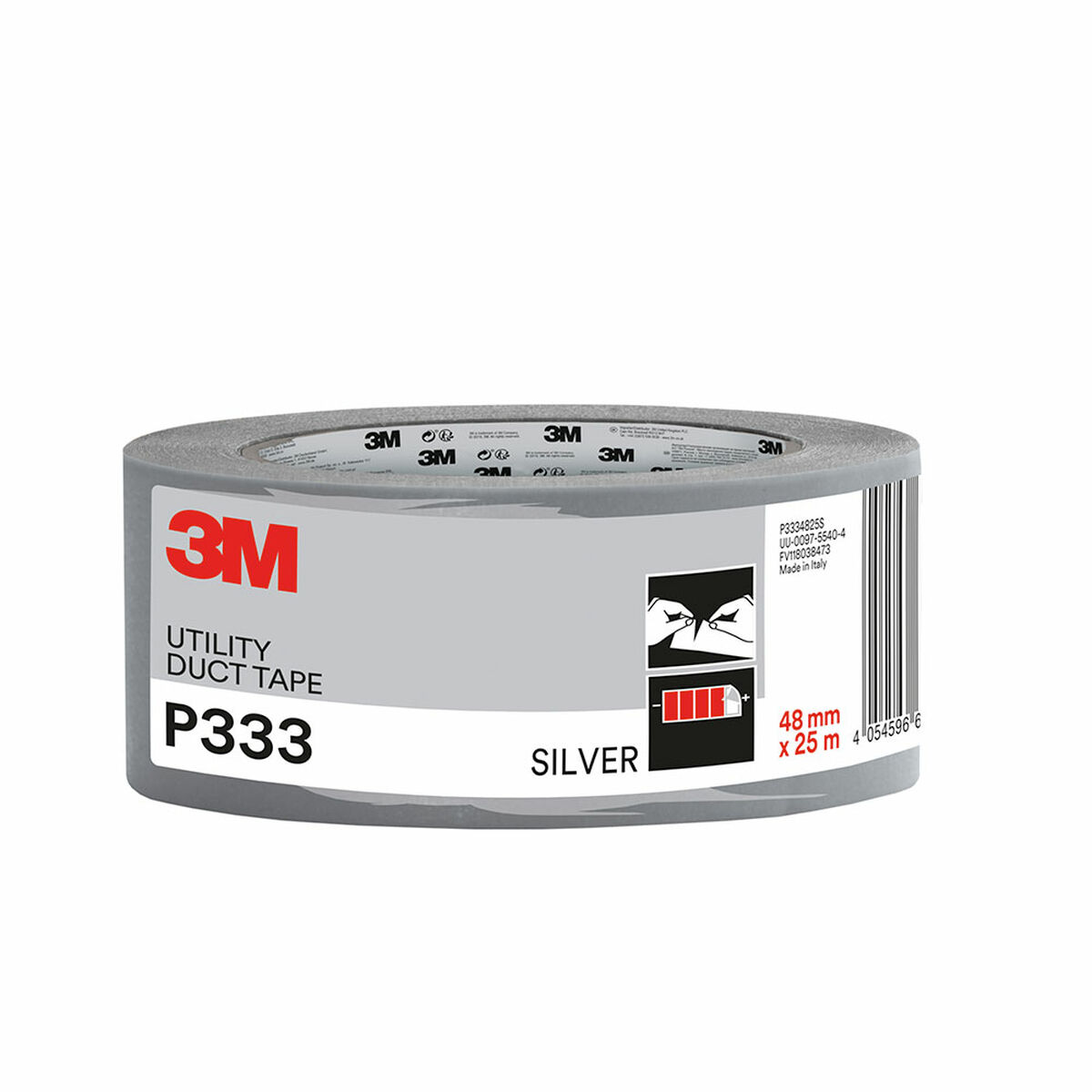 Fita americana 3M Prateado 48 mm x 25 m