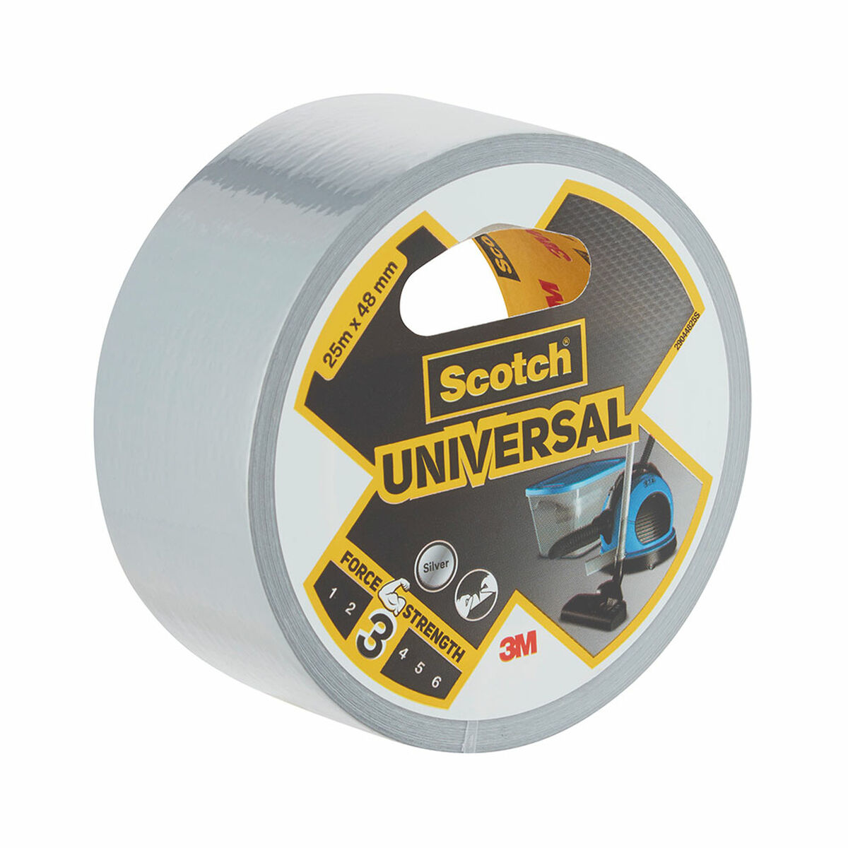 Fita americana Scotch Cinzento 25 m x 48 mm
