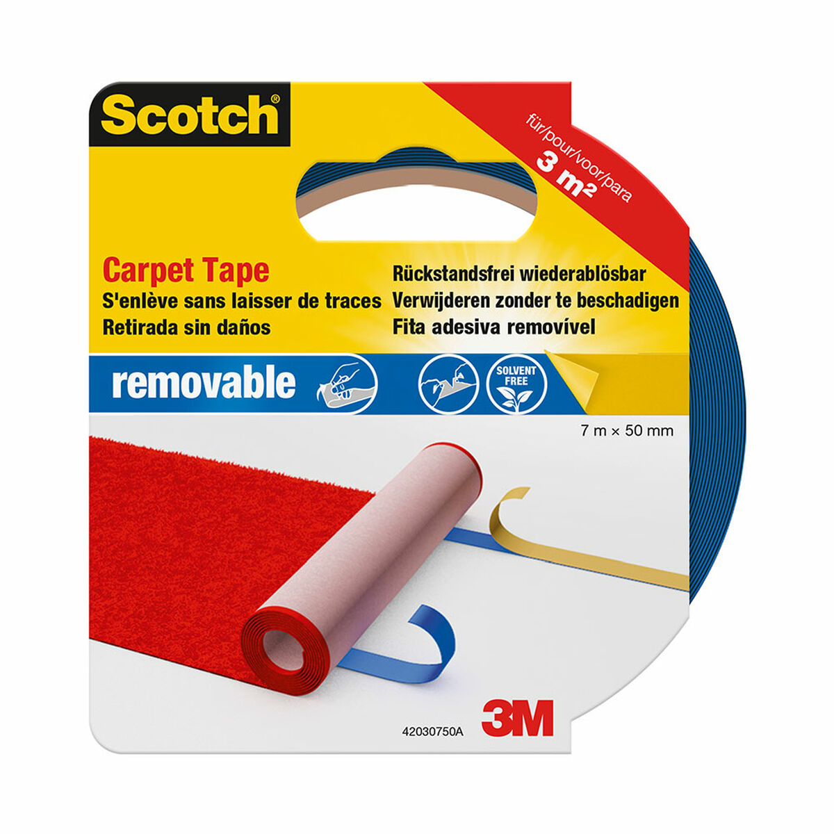 Fita de Dupla Face Scotch 7 m x 50 mm