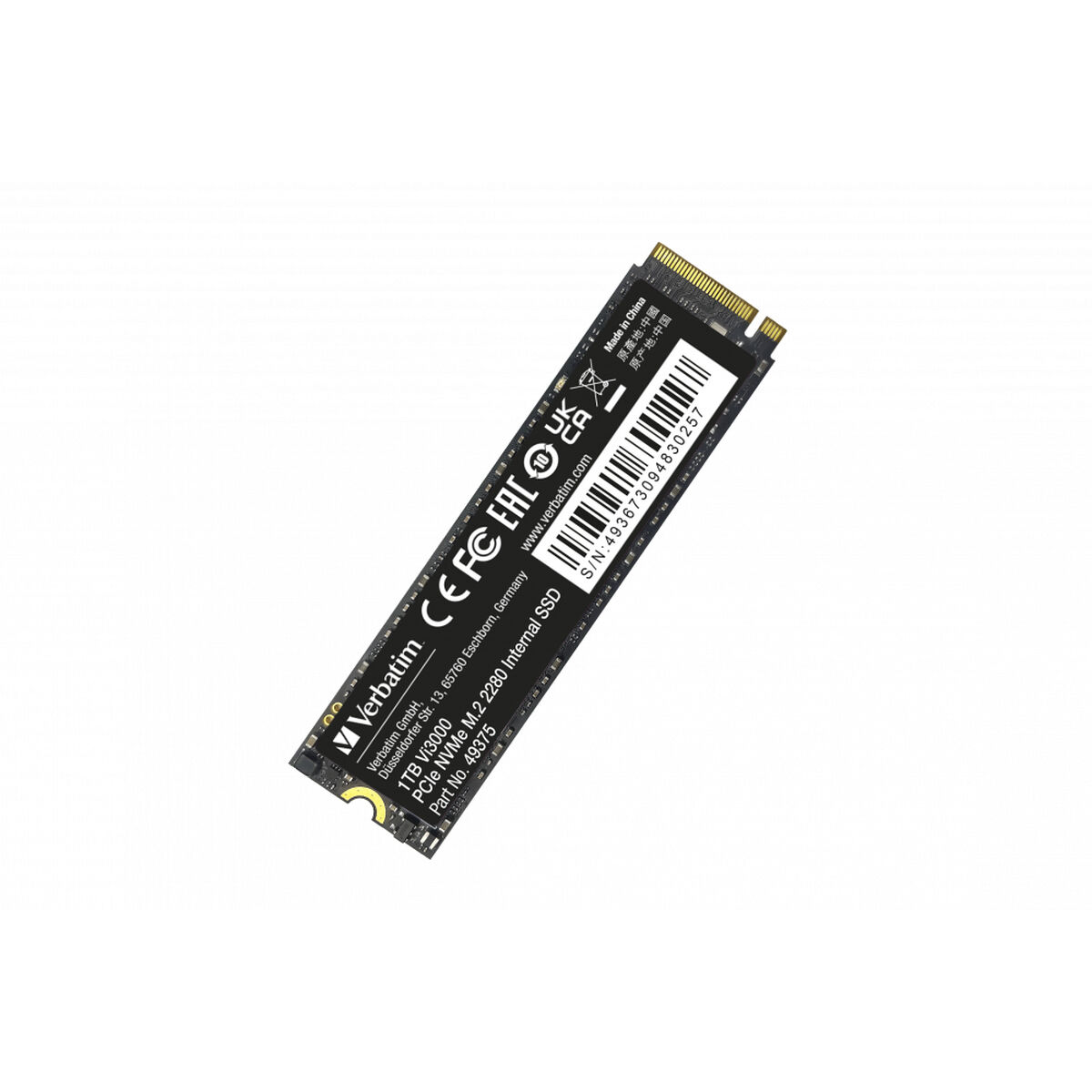 Disco Duro Verbatim 49375 256 GB SSD