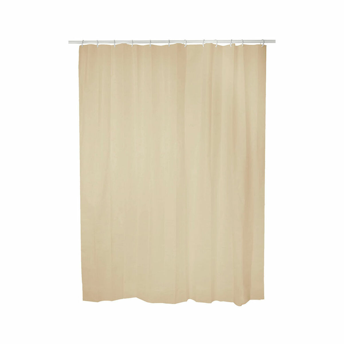 Cortina de Duche Exma basic Bege PVC 140 x 180 cm