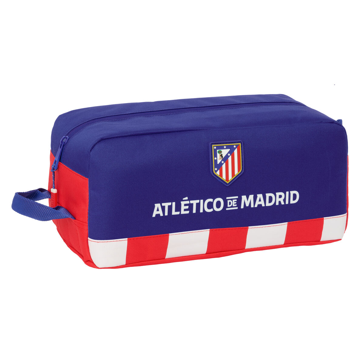 Bolsa para Sapatos de Viagem Atlético Madrid Azul Branco Vermelho 34 x 15 x 18 cm