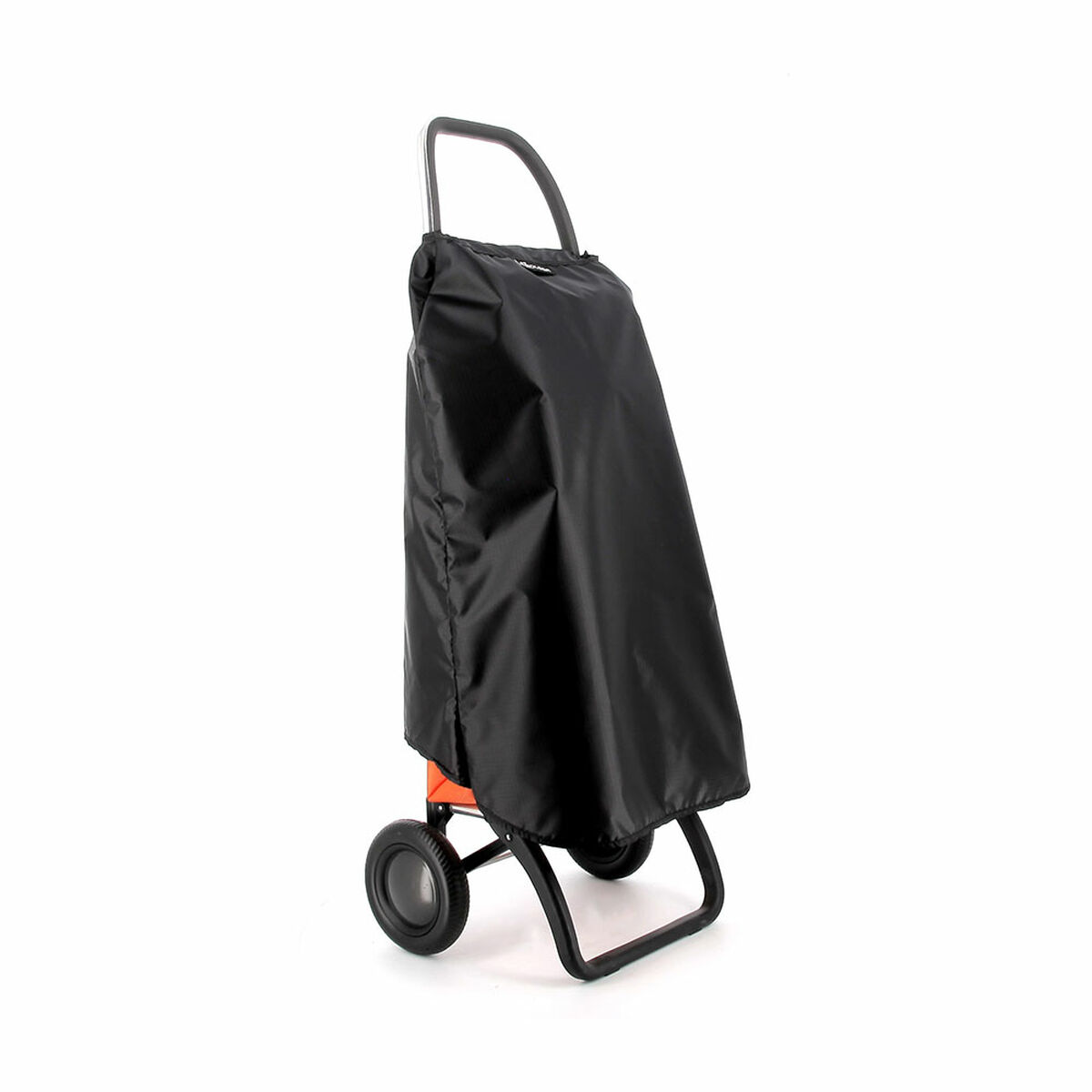 Protetor de chuva para carrinho de compras Rolser M Ripstop Reflectant Preto 77 x 62 cm
