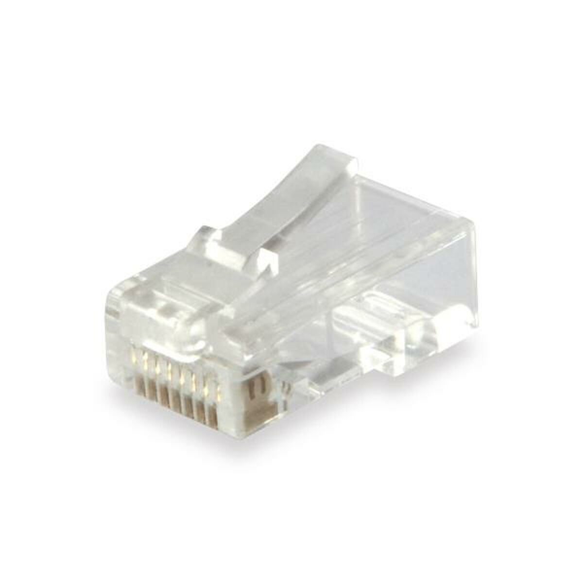 Conector RJ45 Categoria 6 UTP Equip 121144 Transparente 100 Unidades
