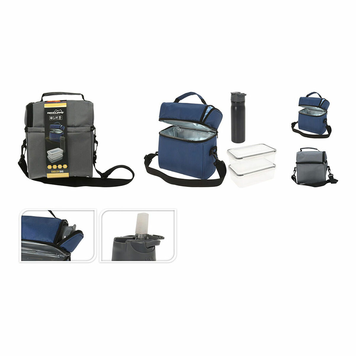 Bolsa Térmica Lifetime 20,5 x 12 x 24 cm 4 Peças