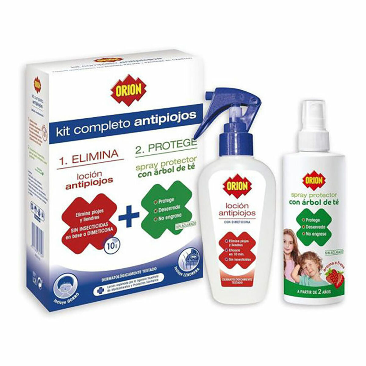 Loção Antipiolhos Orion 100 ml 200 ml