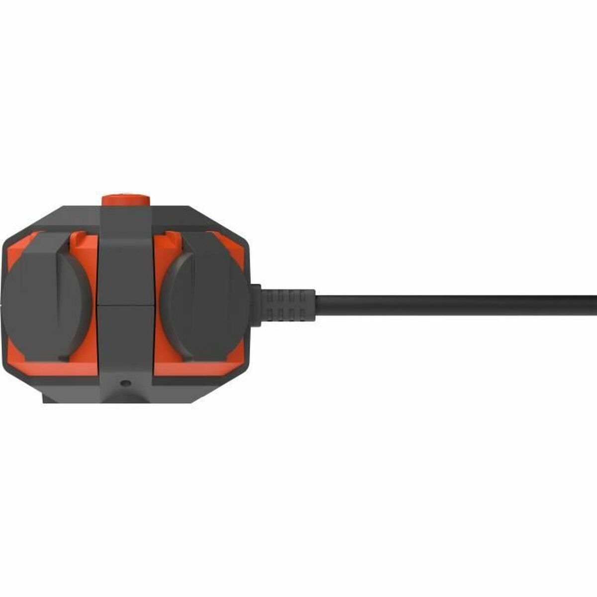 Extensão com 4 tomadas com interruptor QUARX (3 m)