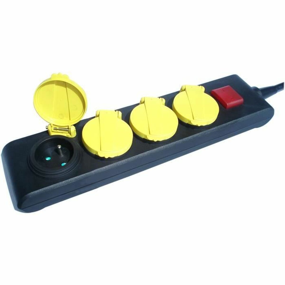 Extensão com 4 tomadas com interruptor GAO (1,5 m)