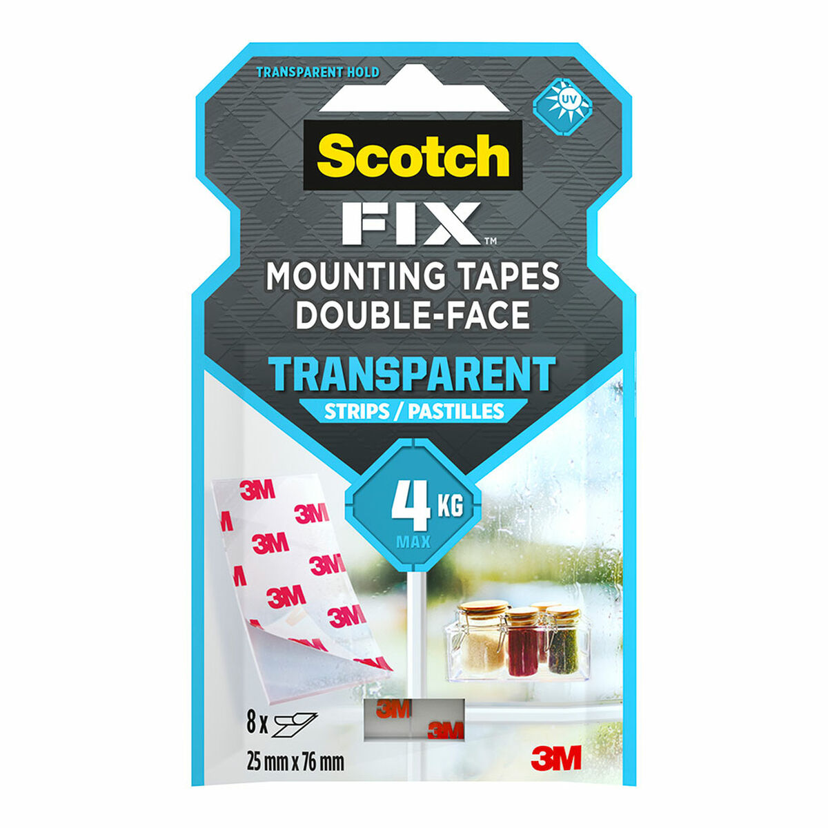 Fita de Dupla Face Scotch Transparente