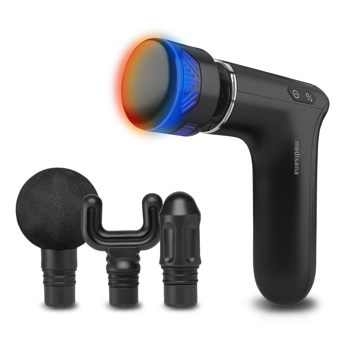 Pistola de Massagem Muscular com Frio e Calor Medisana 88999 Preto 20 W 2200 mAh